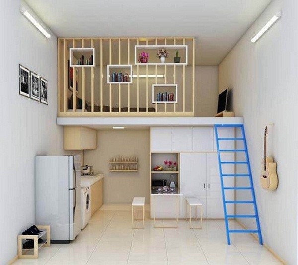 Thiết kế phòng trọ tối giản mang lại cho bạn một không gian sống đơn giản và dễ chịu. Với phương châm \